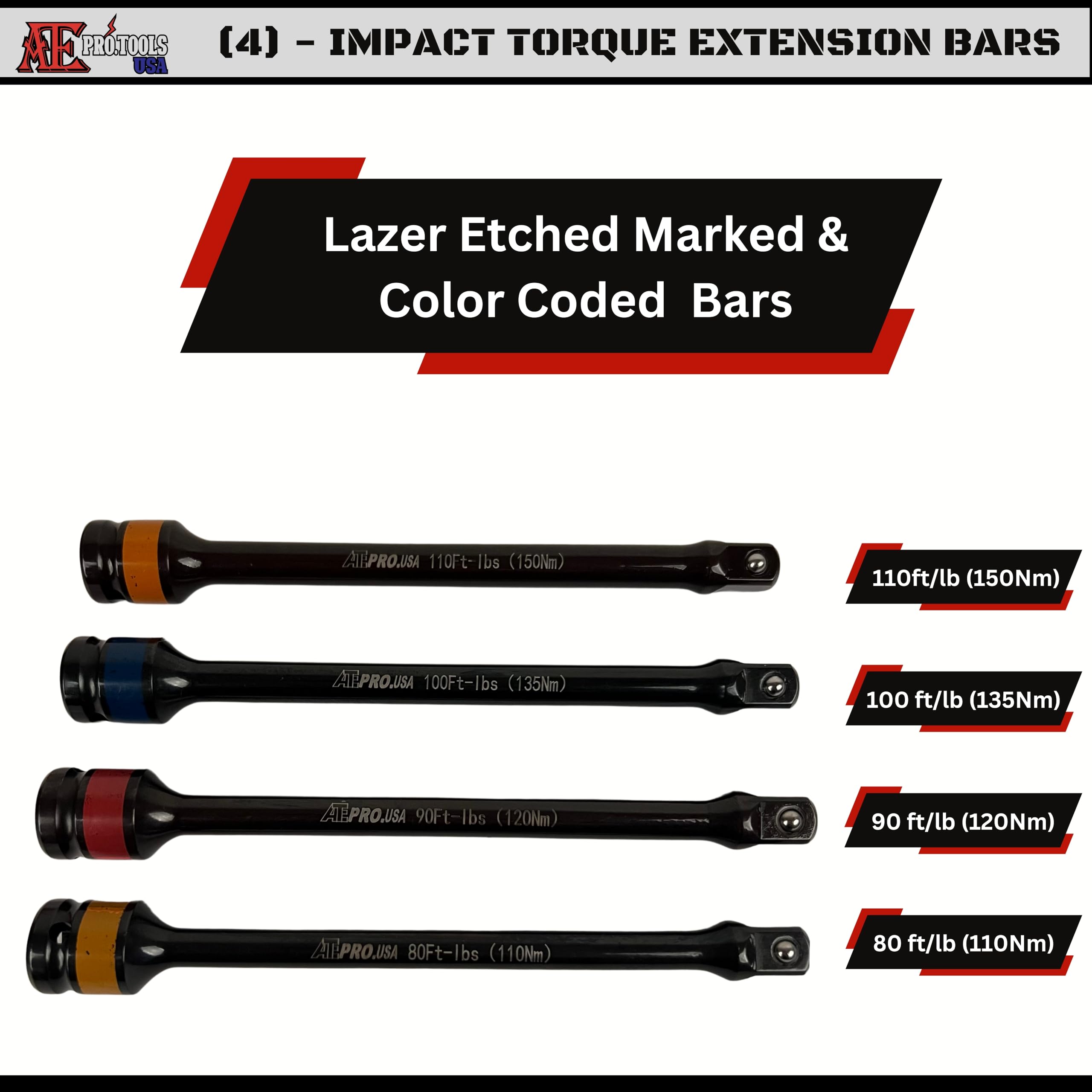 ATE Pro Tools - 9pc 1/2