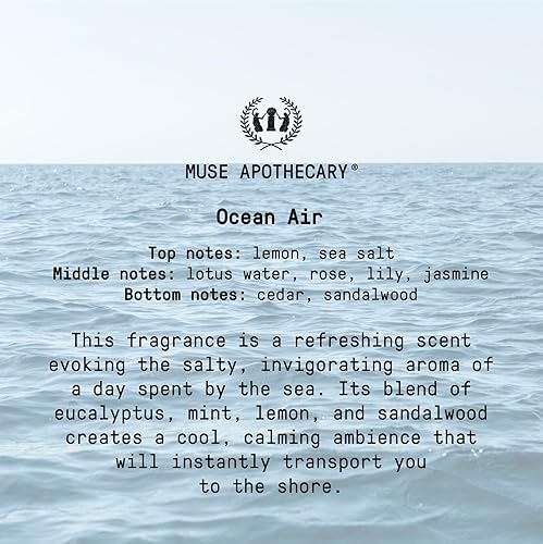 Miniatura 6 de Muse Apothecary Home Ritual - Spray eliminador de olores activo  Eliminador de olores para el hogar  Desodorizador de muebles en aerosol y