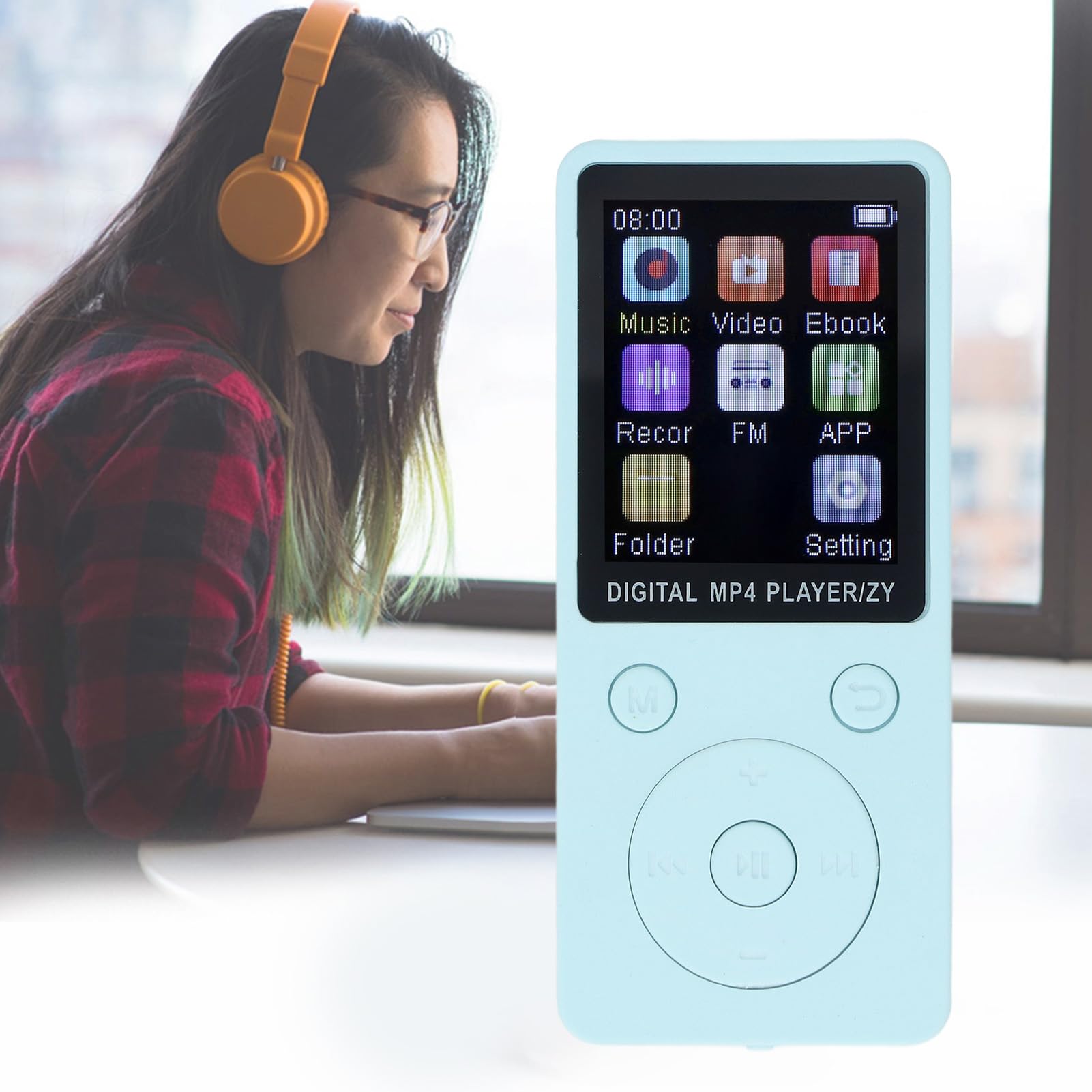 MP3 MP4 Player Portable 64GB MP3 Player, Bluetooth Music Player ...