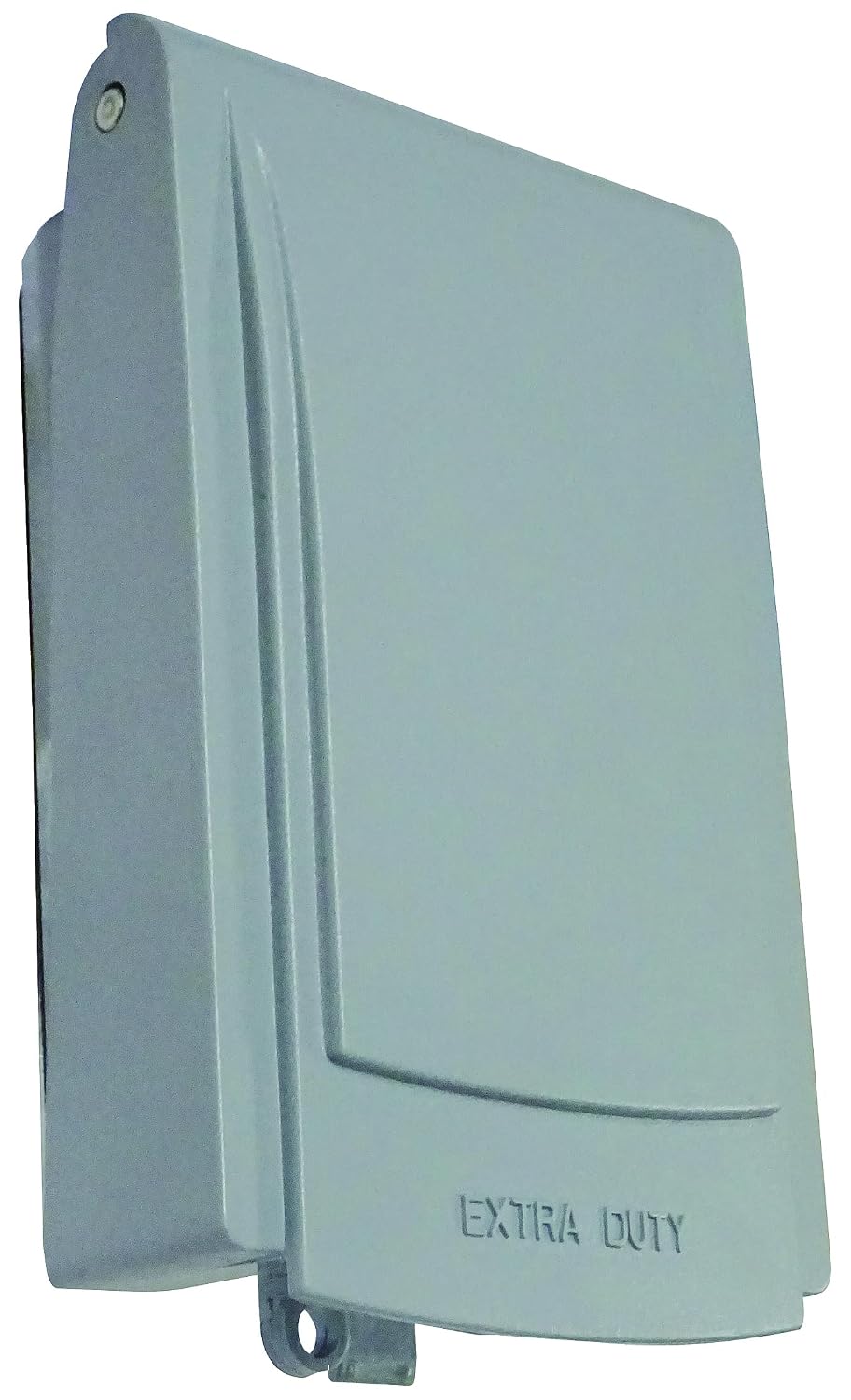 Sealproof 1-Gang Slim Extra Duty Vertical While In Use Cover, Weatherproof, Durable Nonmetallic, Ultra Low Profile, Bronze