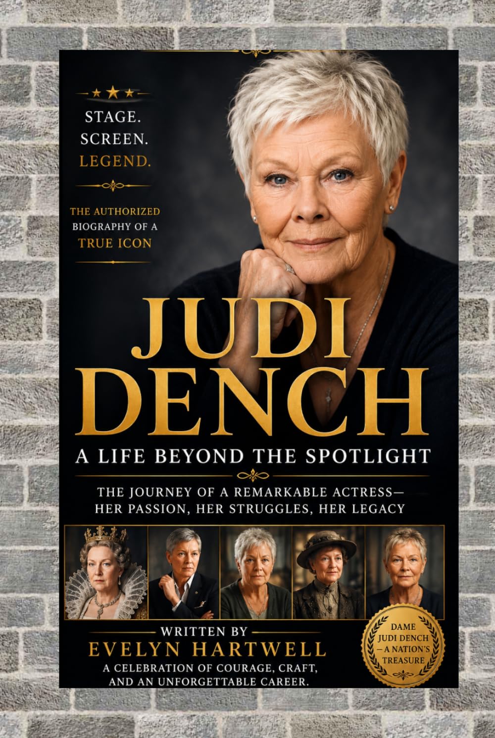 JUDI DENCH: A JOURNEY OF REMARKABLE ACTRESS, HER PASSION, HER STRUGGLE, HER LEGACY