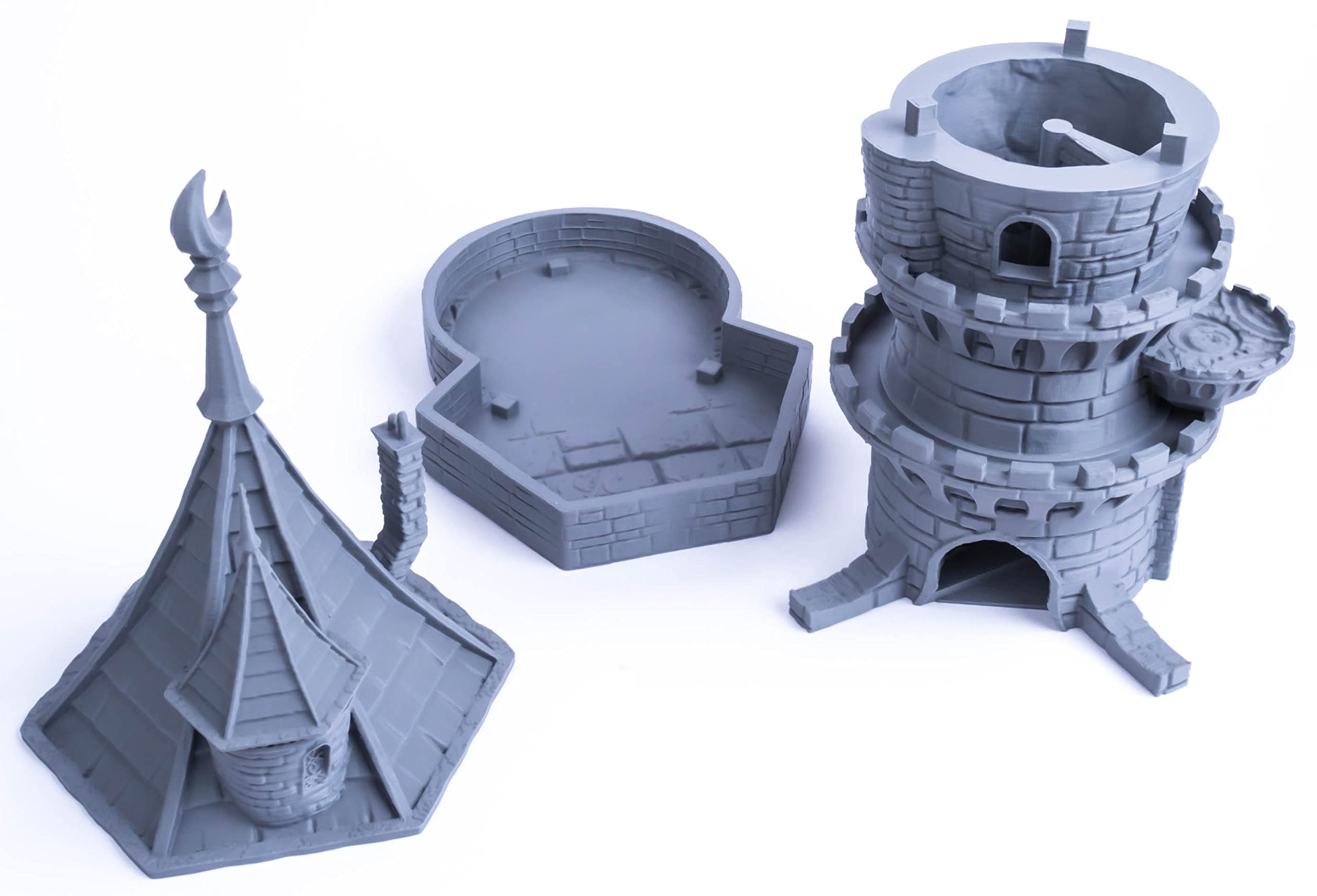 3D Vikings – Tour à Dés Style Brasserie – Pour Jeux De Rôle Et Jeux De Société – 162 X 114 X 194 Mm