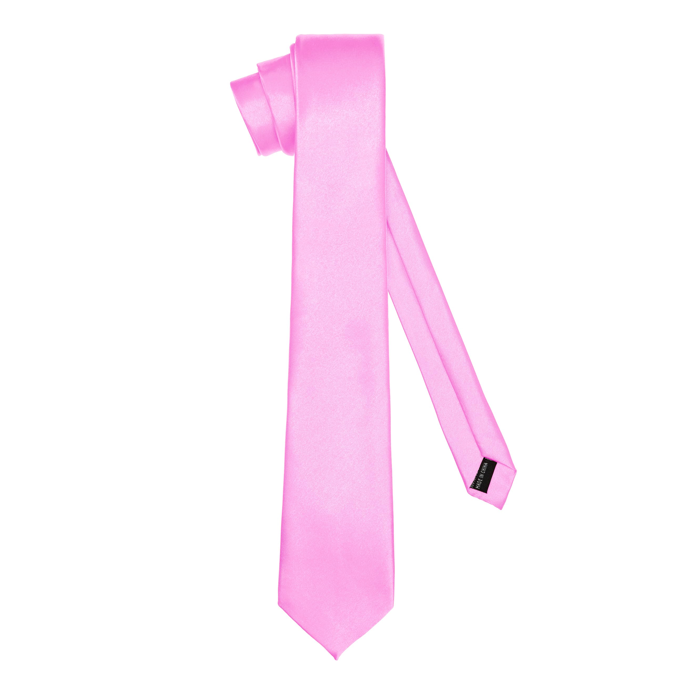 Ladeheid Klassische Herren Krawatte, glänzend, Perfekt für Büro & Festlichkeiten, Vielfältige Farben - Ideal für Geschäftsmeetings, Hochzeiten Größe 150cm x 7cm TMS-7