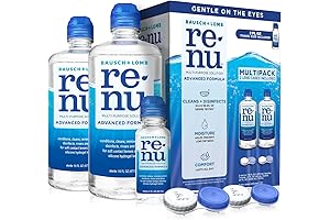 Renu Multipurpose Contact Lens Solution - The Advanced Formula for Healthy, Moisturized Lenses