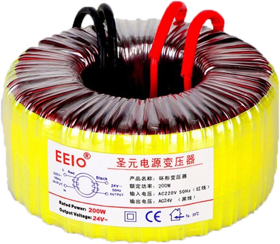 EEIO Details Abot Single-Phase Toroidal Transformer 200w Low Frequency Isolation Transformer 24v