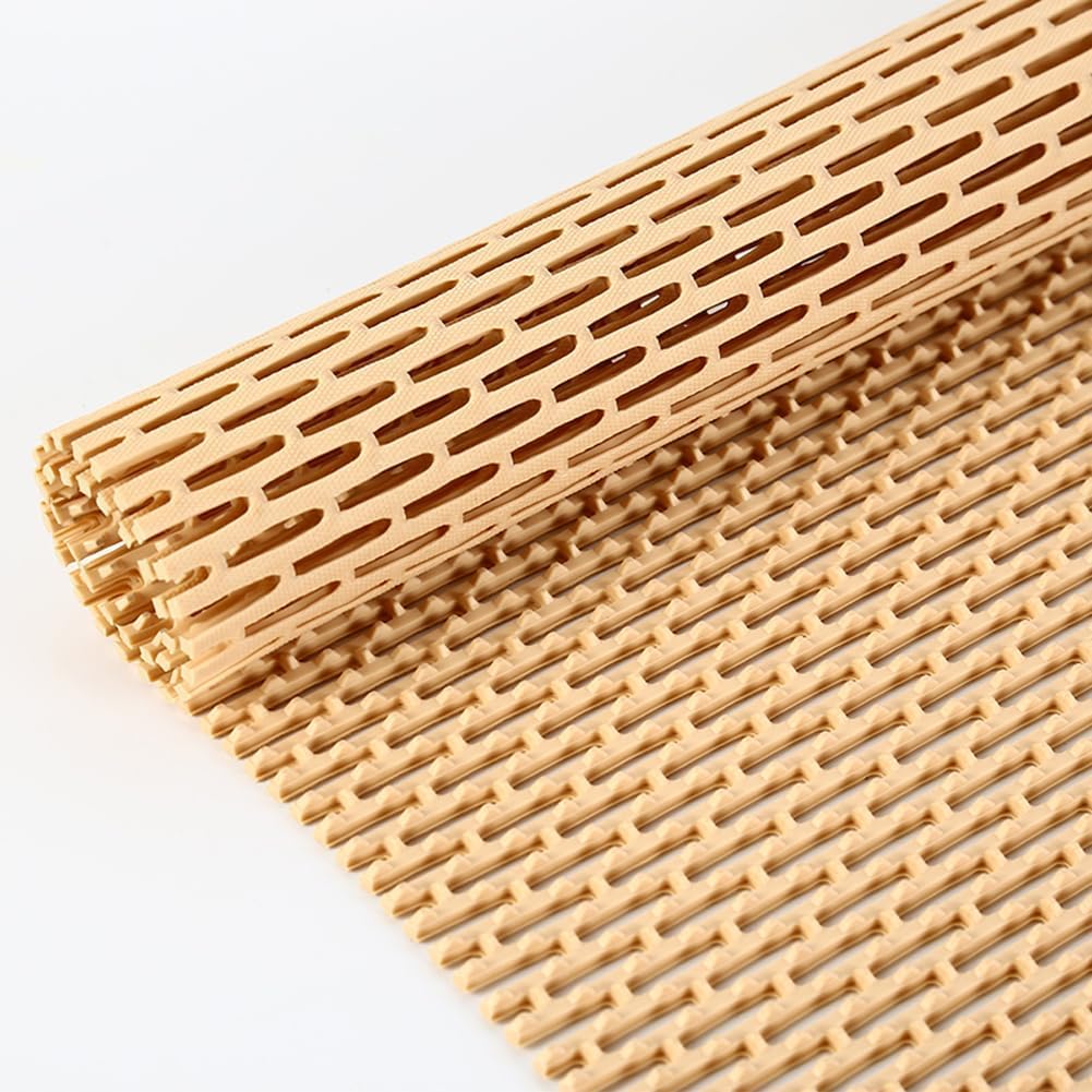 QYMYOZ Multi-functional PVC Bathroom Hollow-Core Design Rubber Floor Mat(60 * 90cm)