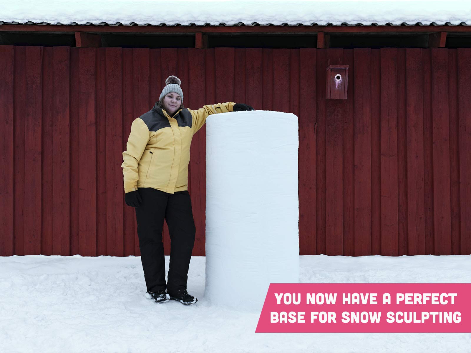 La Sacca delle Sculture di Neve - Crea un Pupazzo di Neve perfetto (o un’altra Scultura) usando qualsiasi tipo di Neve