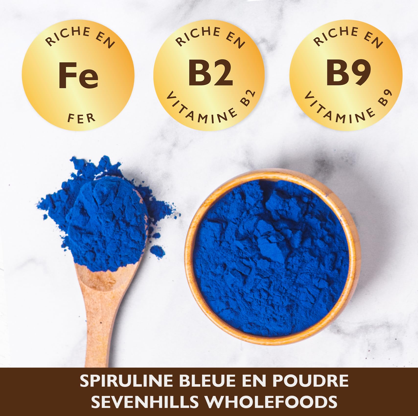 Sevenhills Wholefoods Spiruline Bleue En Poudre 50g