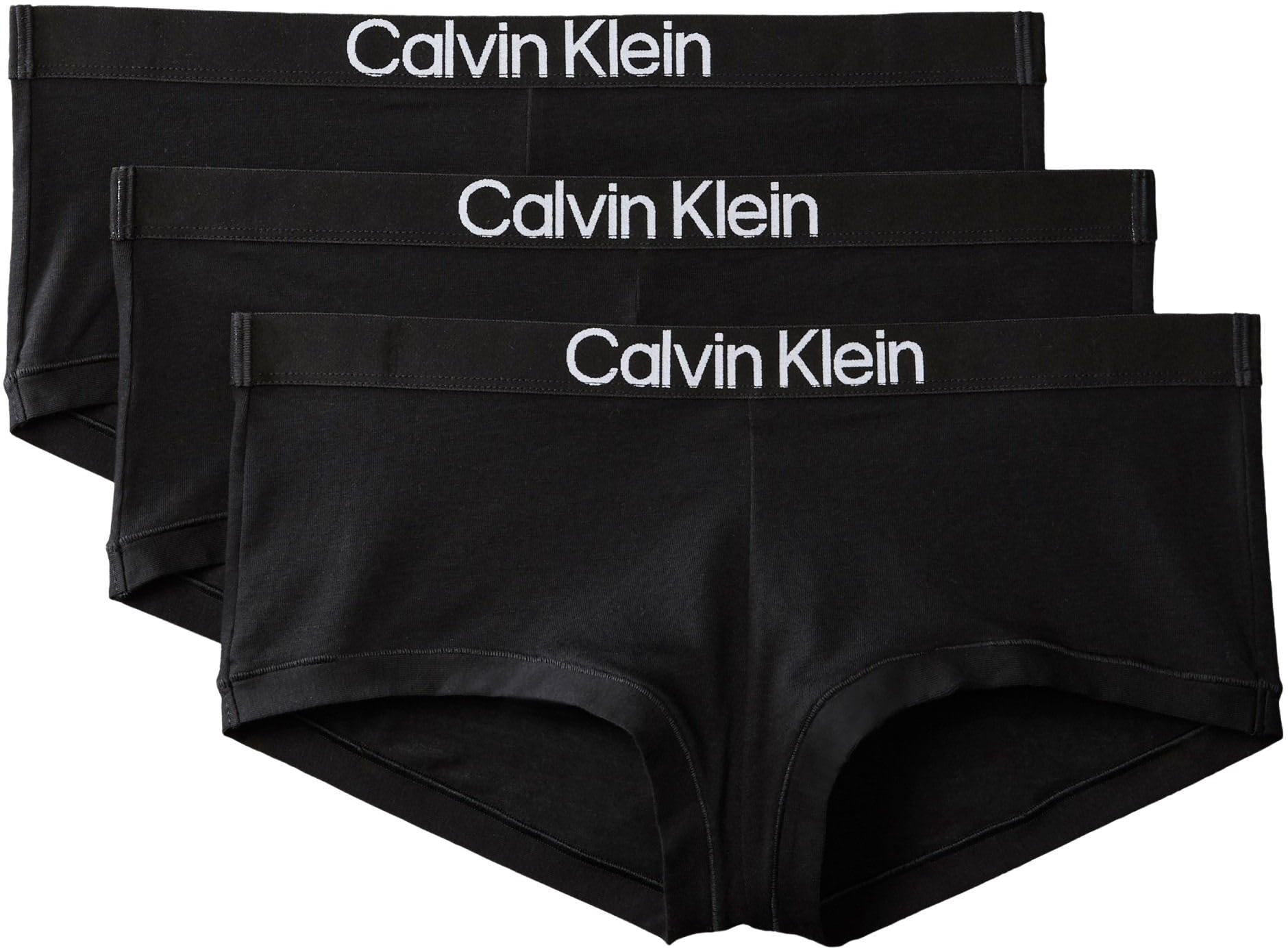 Calvin Klein Women's Black Brazilian Briefs in Size 12, Sports Direct