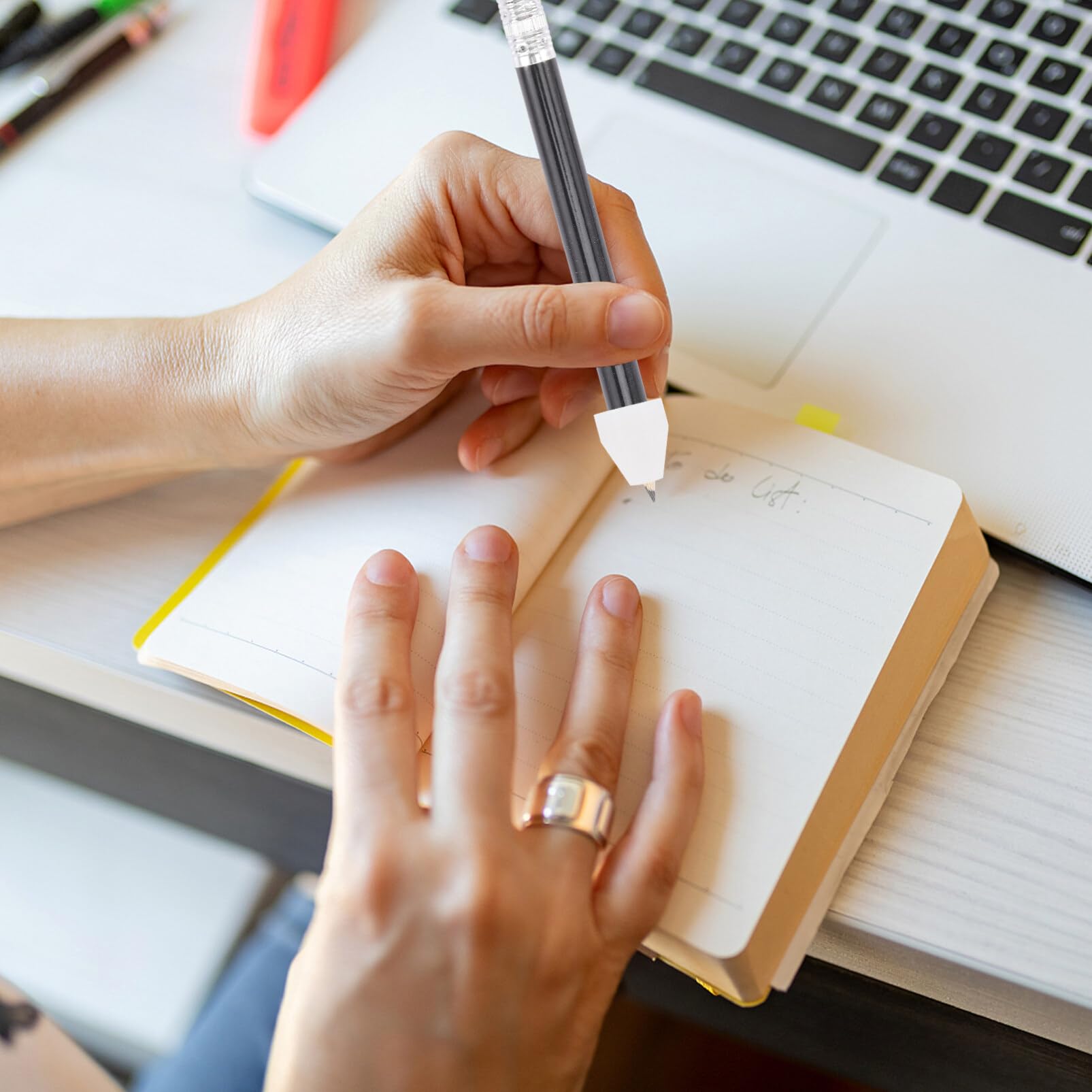 Pen Bushings Non-Stick Pen Bushings, White Pen Bushings Synthetic Bushings for CA Finishing Pen Turning, 20pcs Pen Turning Tools