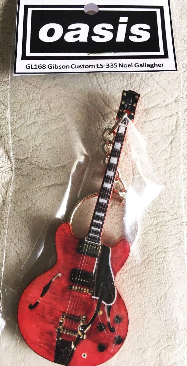Amazon.co.jp: キーホルダー ギター Gibson Custom Es-335 Noel