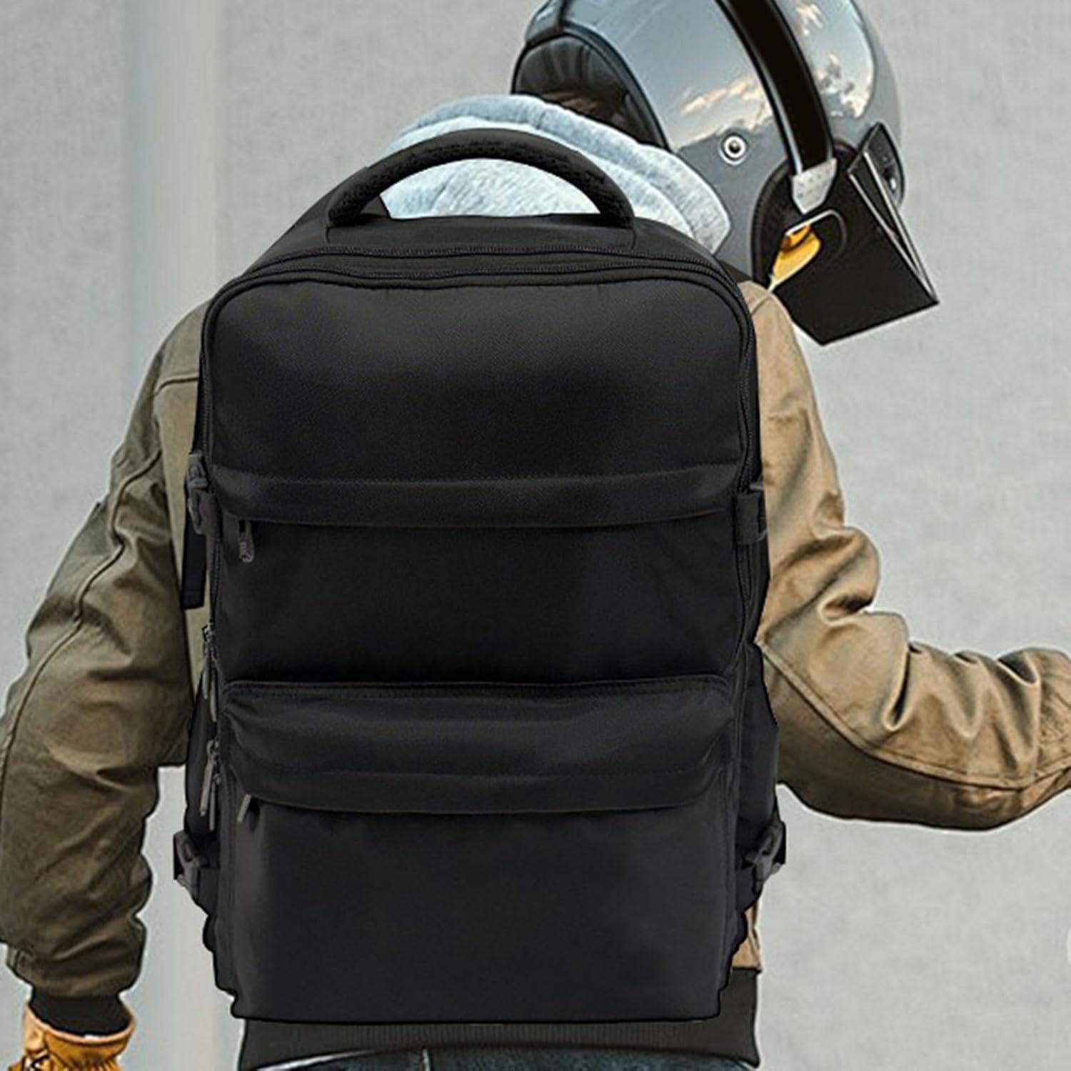 Zunate Vacuum Travel Backpack with Pump, Water Proof Personal Item Carry on Vacpack Backpacks for Travel, Laptop Work Compression Bags Daypack for Women Men