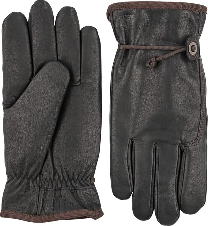 Hestra mens Hestra Mens Leather Gloves Reider Warm Winter Glove Clothing, Shoes