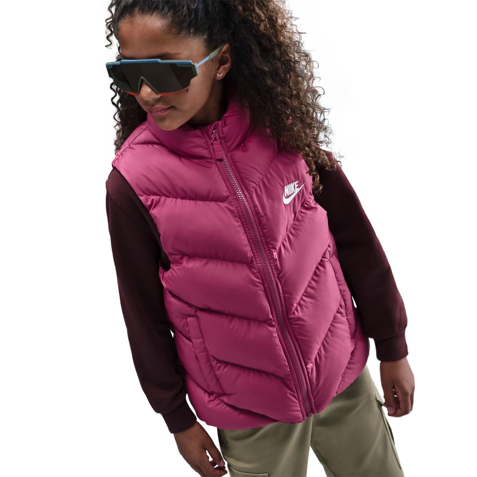 NIKE Nike Sportswear All Day Play Therma-fit-puffer-weste Mit Weiter Passform Für Ältere Kinder Gilet imbottito Therma Fit Unisex - Bambini e ragazzi