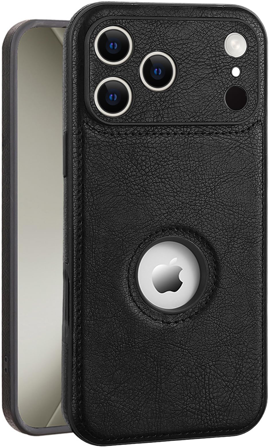 Protection intégrale iPhone 17 Pro coque en cuir robuste et fine - 8