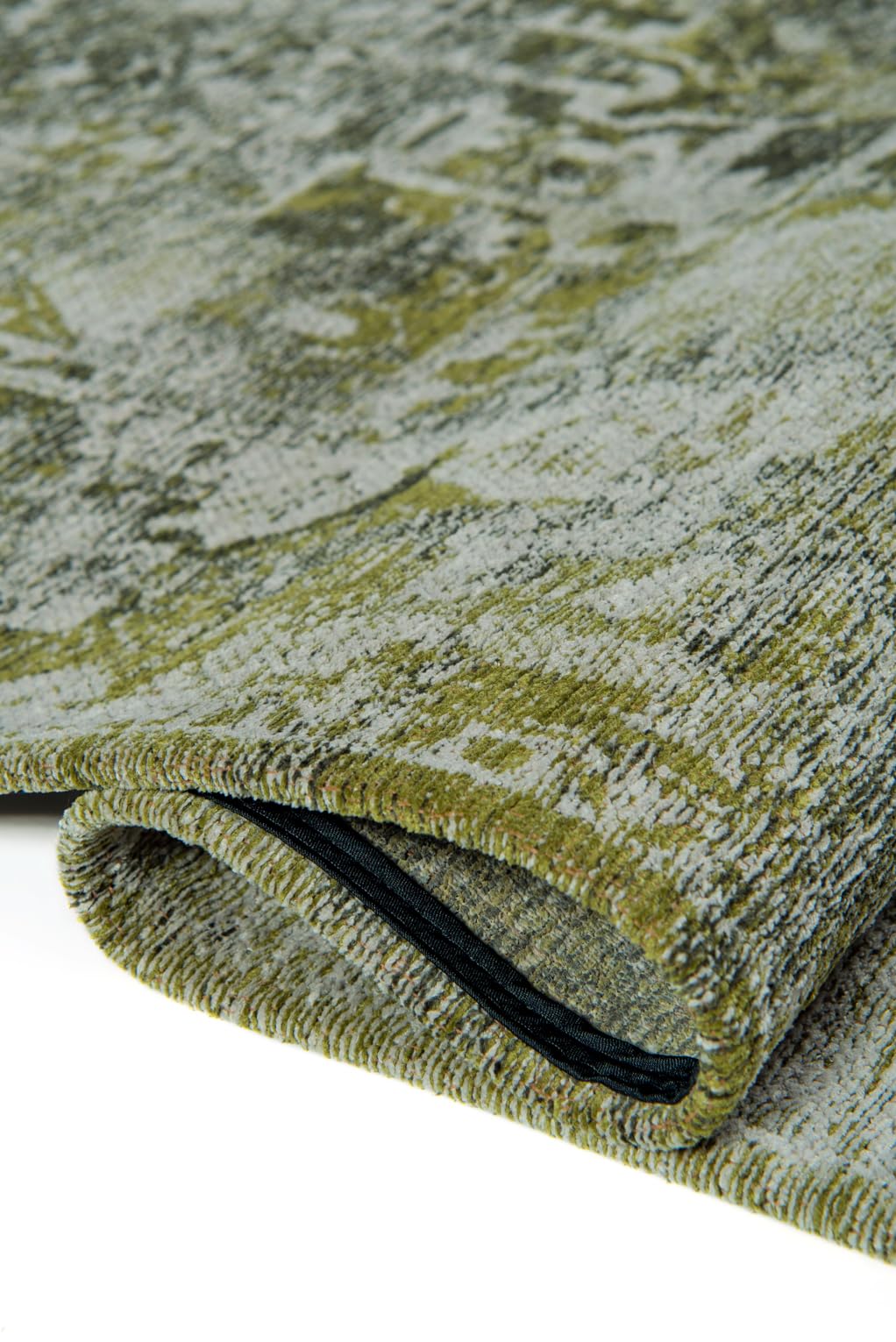 BENEFFITO Tapis - Collection Heris Olive - Tapis - Vert - 80 x 150 cm