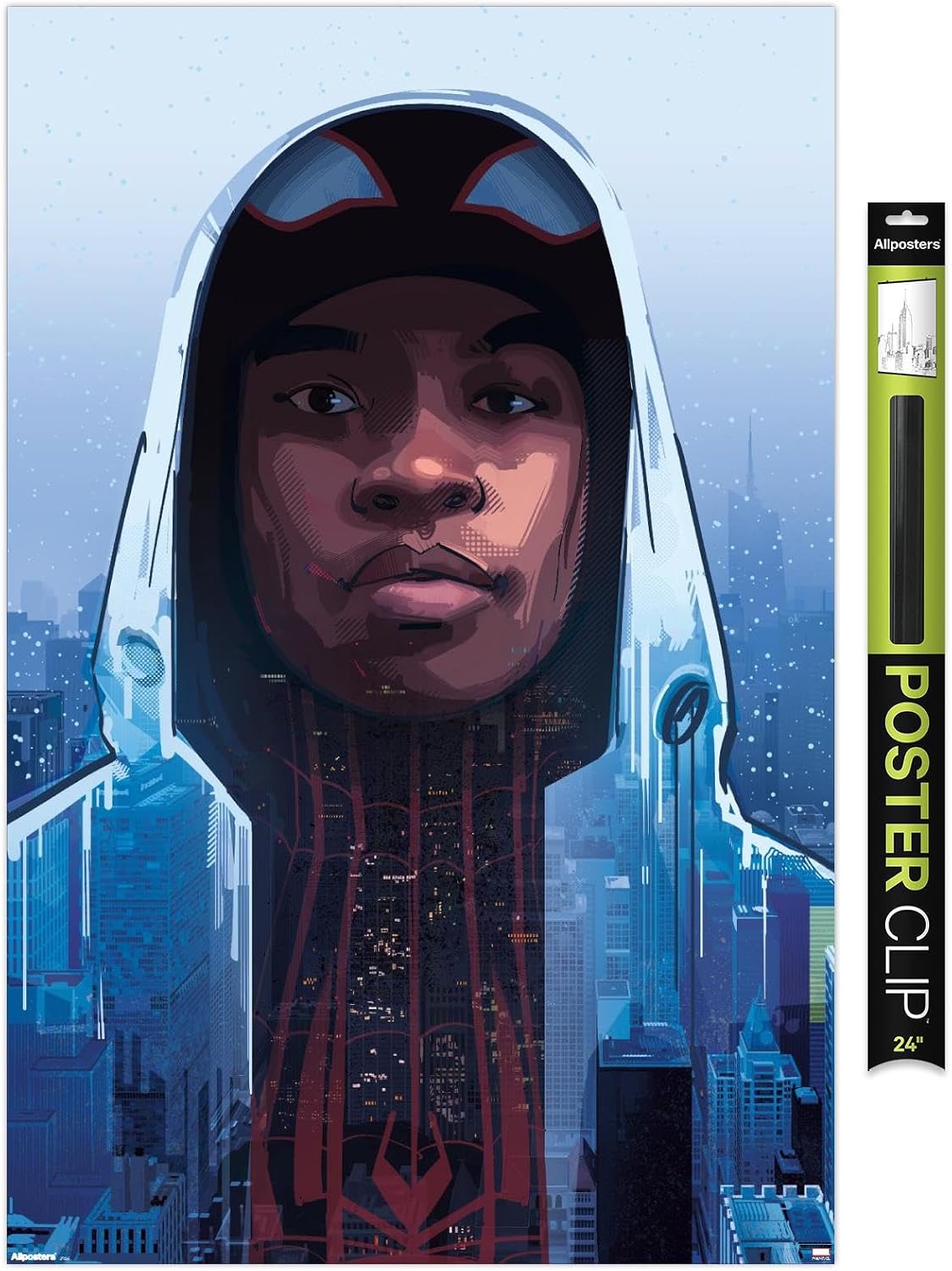 Marvel Spider-Man: Miles Morales (Comic) - Cover #8 Wall Poster, 34L" x 22.4W", Premium Unframed Version