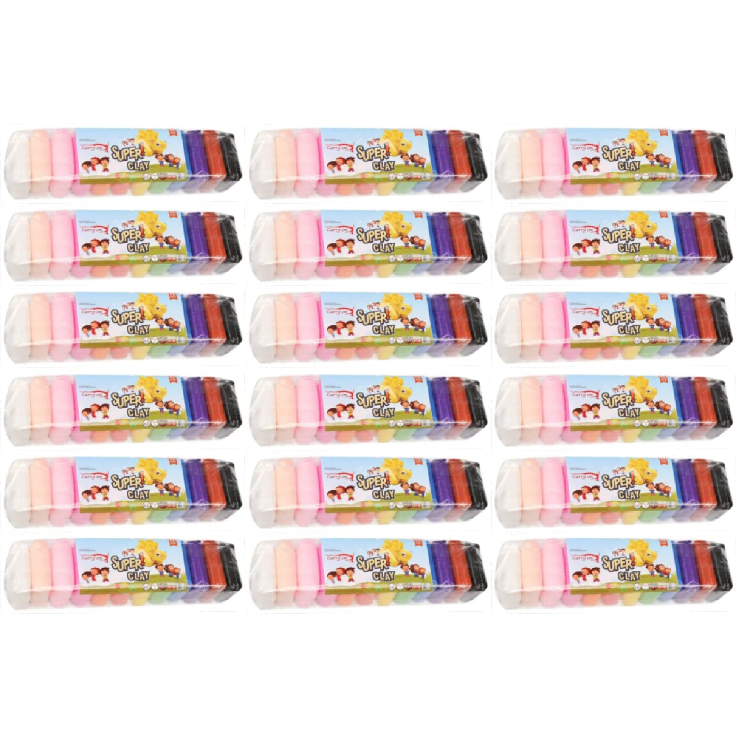 ShubhKraft Return Gift for Kids Birthday Party / Super Light DIY Fluffy Foam Clay with Tools for Model air Dry Clay Fun & Creative Toy (Pack of 18, Multicolor) (B0BRNFCQ3D) Amazon Price History, Amazon Price Tracker