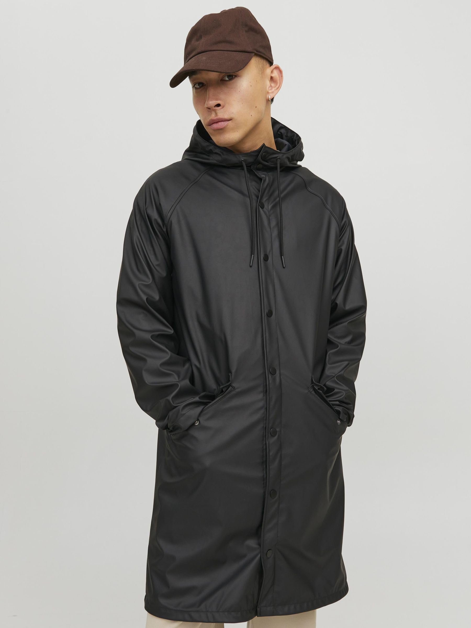 JACK & JONES Jjeurban Rain Coat Noos Veste de Pluie Homme
