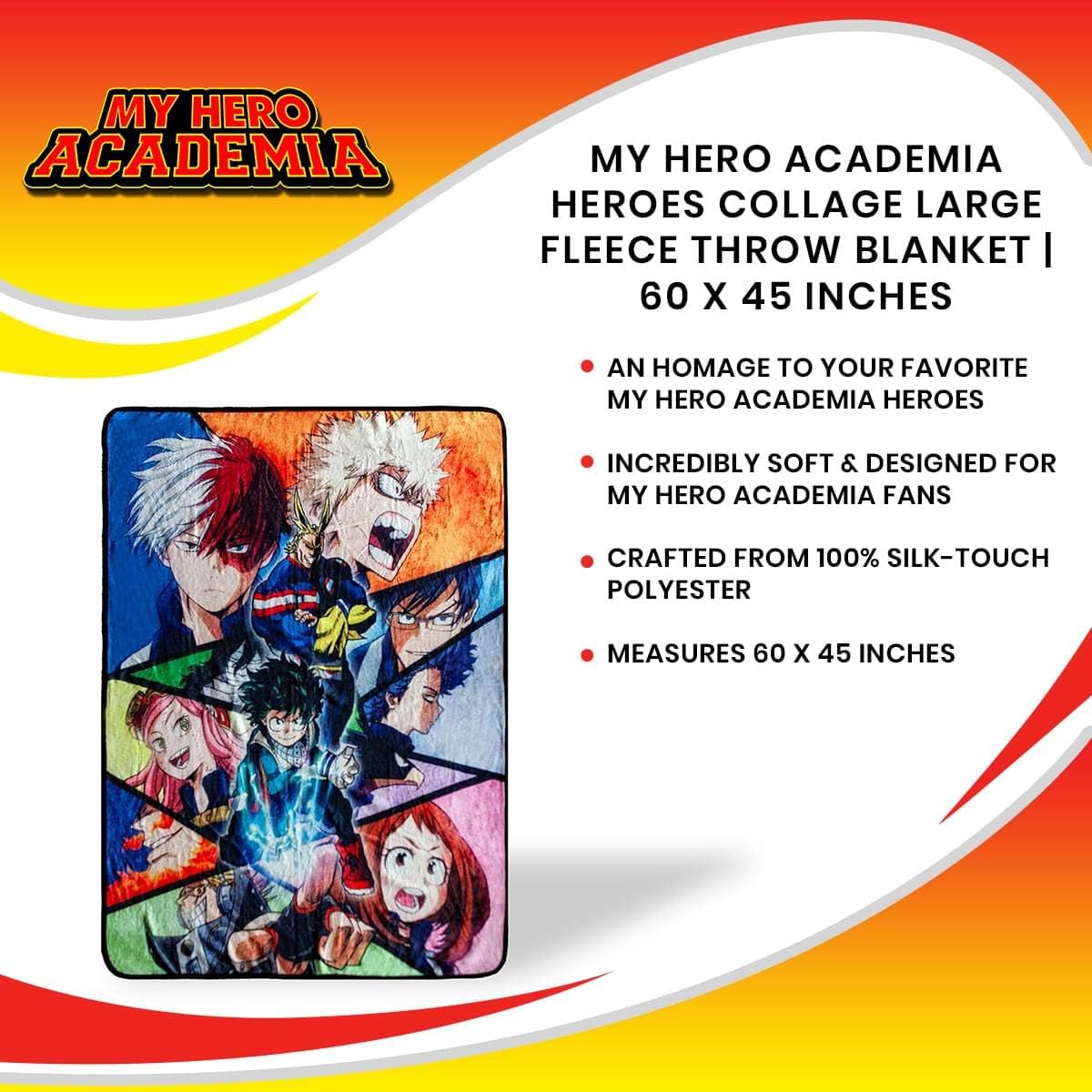 JUST FUNKY My Hero Academia Blanket