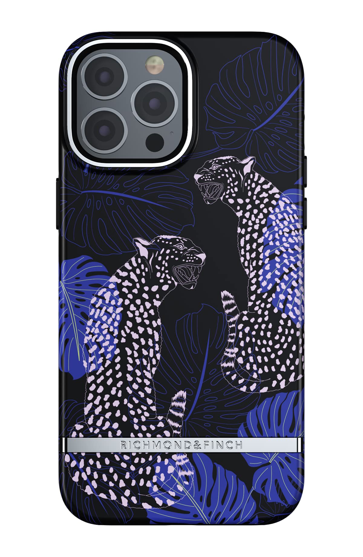 Richmond & Finch Custodia Per IPhone 11 Pro Max – Design Tigre Blu, Antiurto E Anti-caduta, Con Bordi Rialzati E Ricarica Wireless - 5