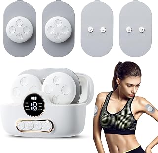 EMS Foot Massager for Neuropathy, Sport Muscle Stimulator for Circulation, Pain Relief, Foldable Feet Mat and Legs Massager Pad,8 Modes and 32 Intensity Levels for Muscle Relaxation