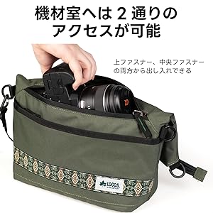 PORTER ショルダーバッグ オリーブグリーン　カメラバック　【新品未使用】 FLEX(フレックス) 2WAY SHOULDER BAG | 吉田カバンホームページ