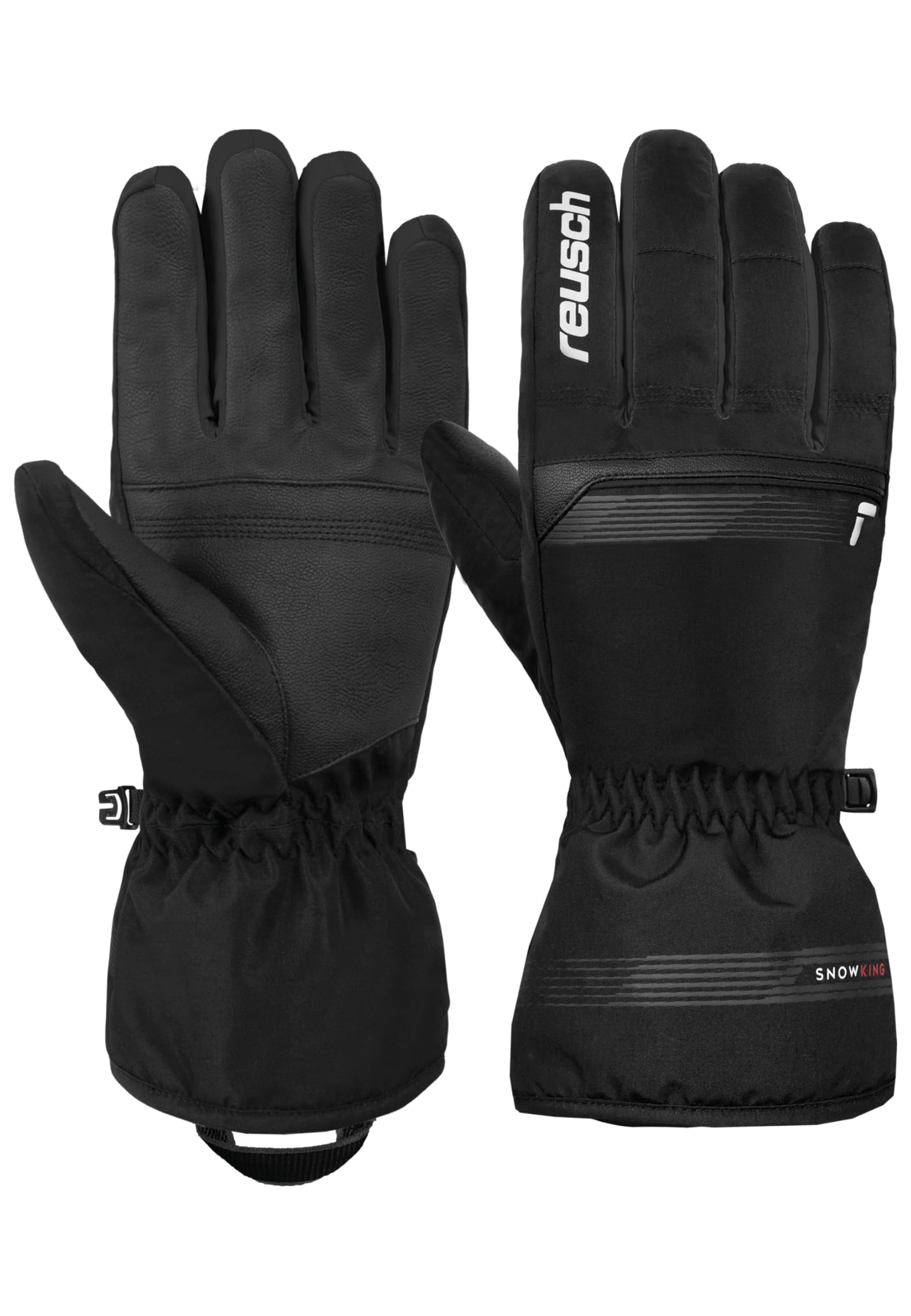 Reusch Unisex Snow King garantiert Winddichte und extra atmungsaktive Unisex Winterhandschuhe Fingerhandschuhe Schneehandschuhe Skihandschuhe Herren Damen