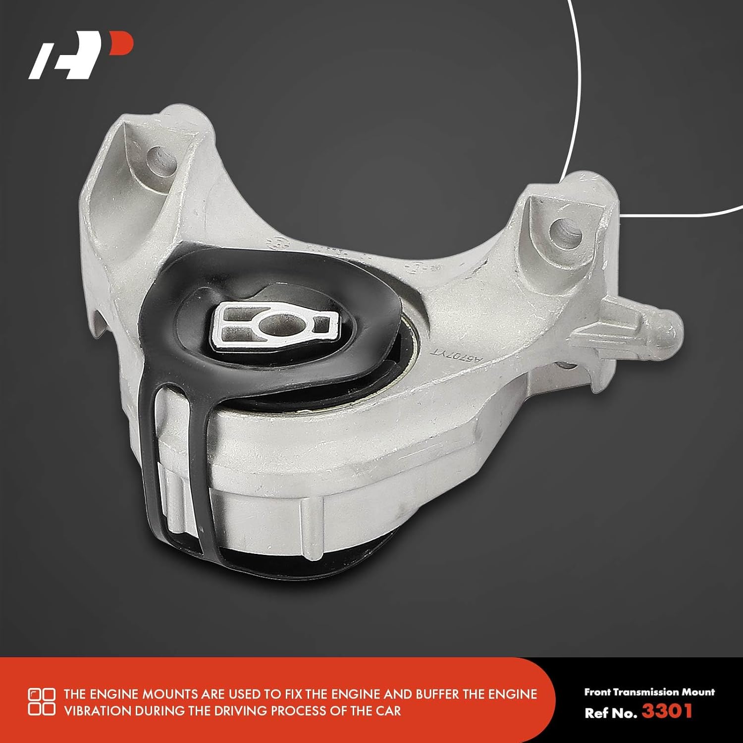 A-Premium Engine Motor Mount and Transmission Mount Kit Compatible with Chevrolet Equinox 2010-2017 & GMC Terrain 2010-2017, 3.0L 3.6L, Automatic Transmission, 3-PC Set, Replace# 25789173, 25789188