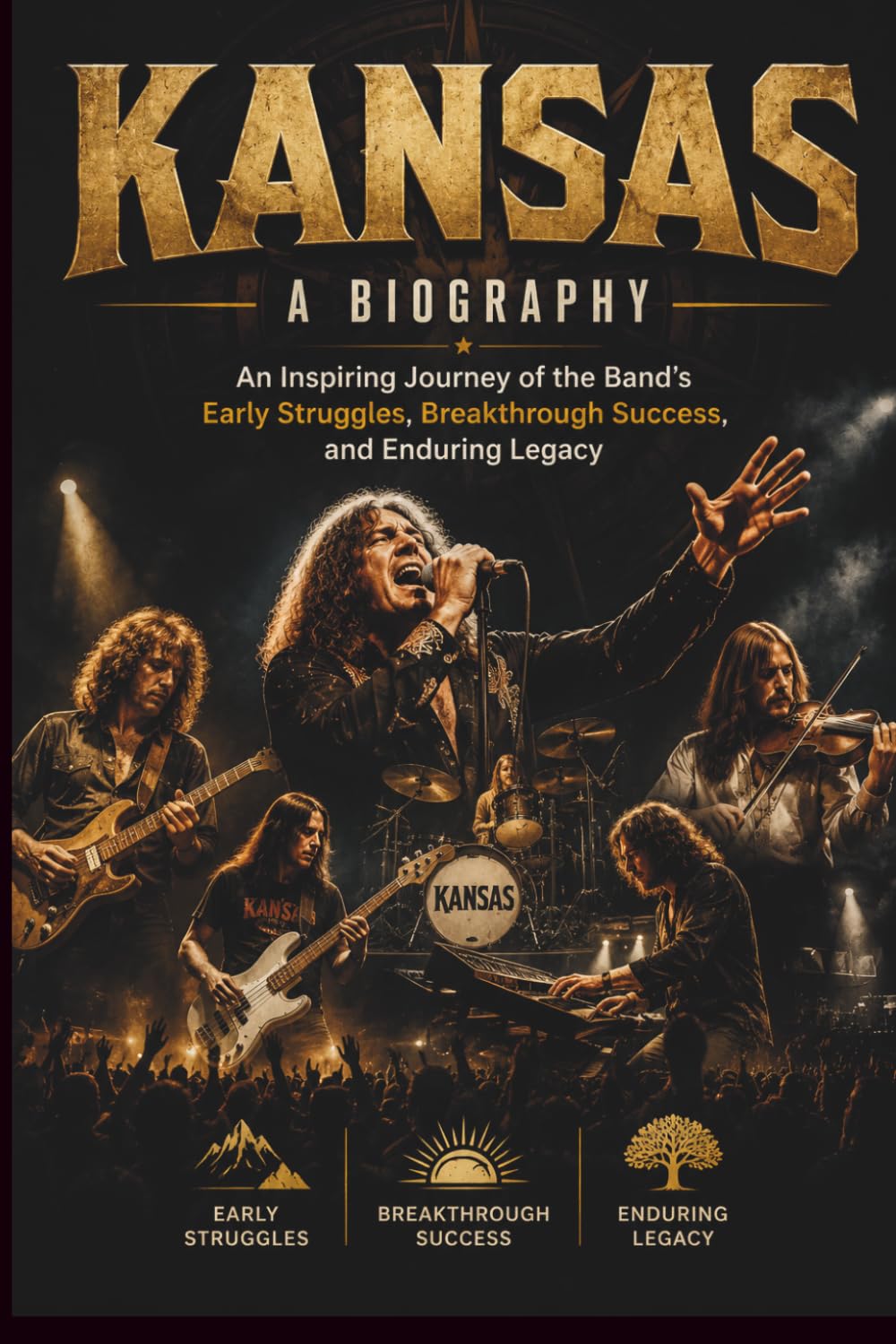 KANSAS A BIOGRAPHY: An Inspiring Journey of the Band’s Early Struggles, Breakthrough Success, and Enduring Legacy