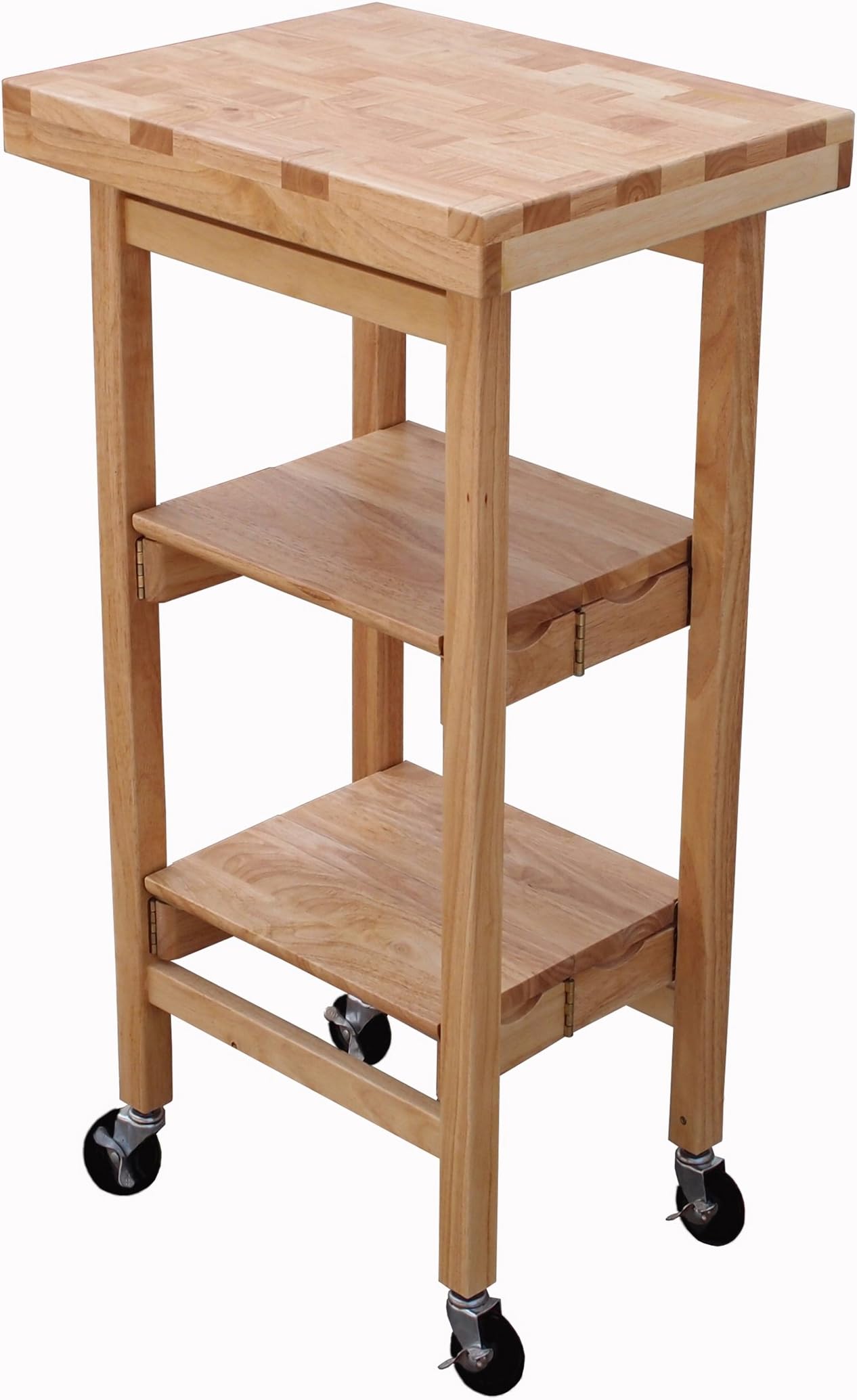 All Wood Mini Folding Island, Natural