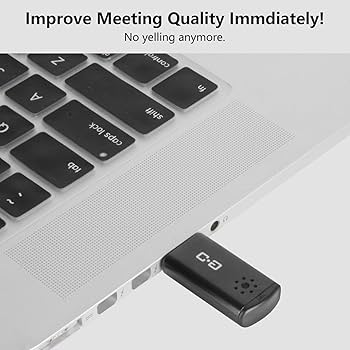 Wireless Mini USB2.0 Microphone High Sensitivity For PC