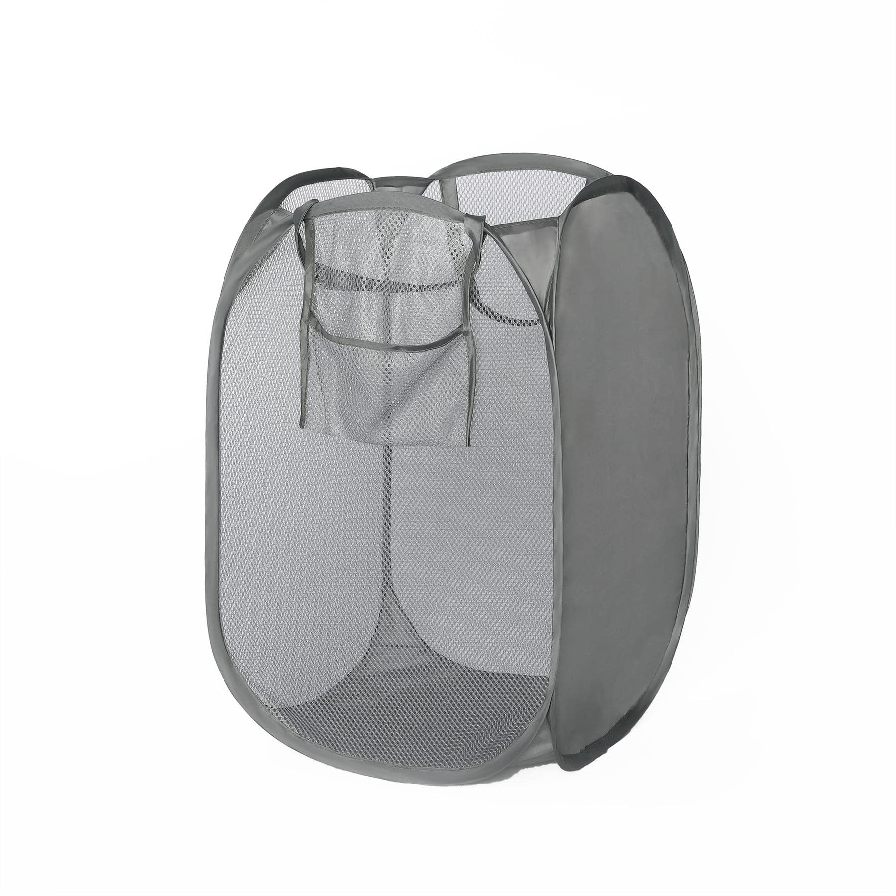OHS Pop Up Laundry Net Basket Folding Home Freestanding Toy Organiser from B&Q