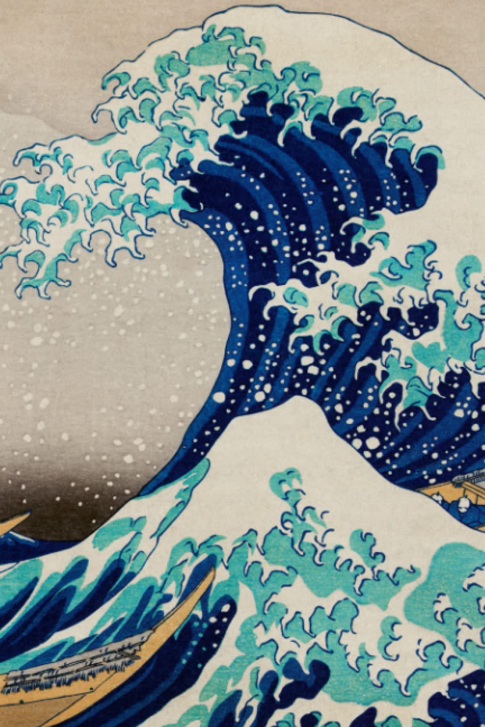 The Great Wave off Kanagawa Katsushika Hokusai Notebook Journal: Famous Paintings