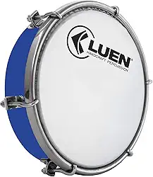 Tamborim Abs Azul 6 Tarr Pele Leitosa