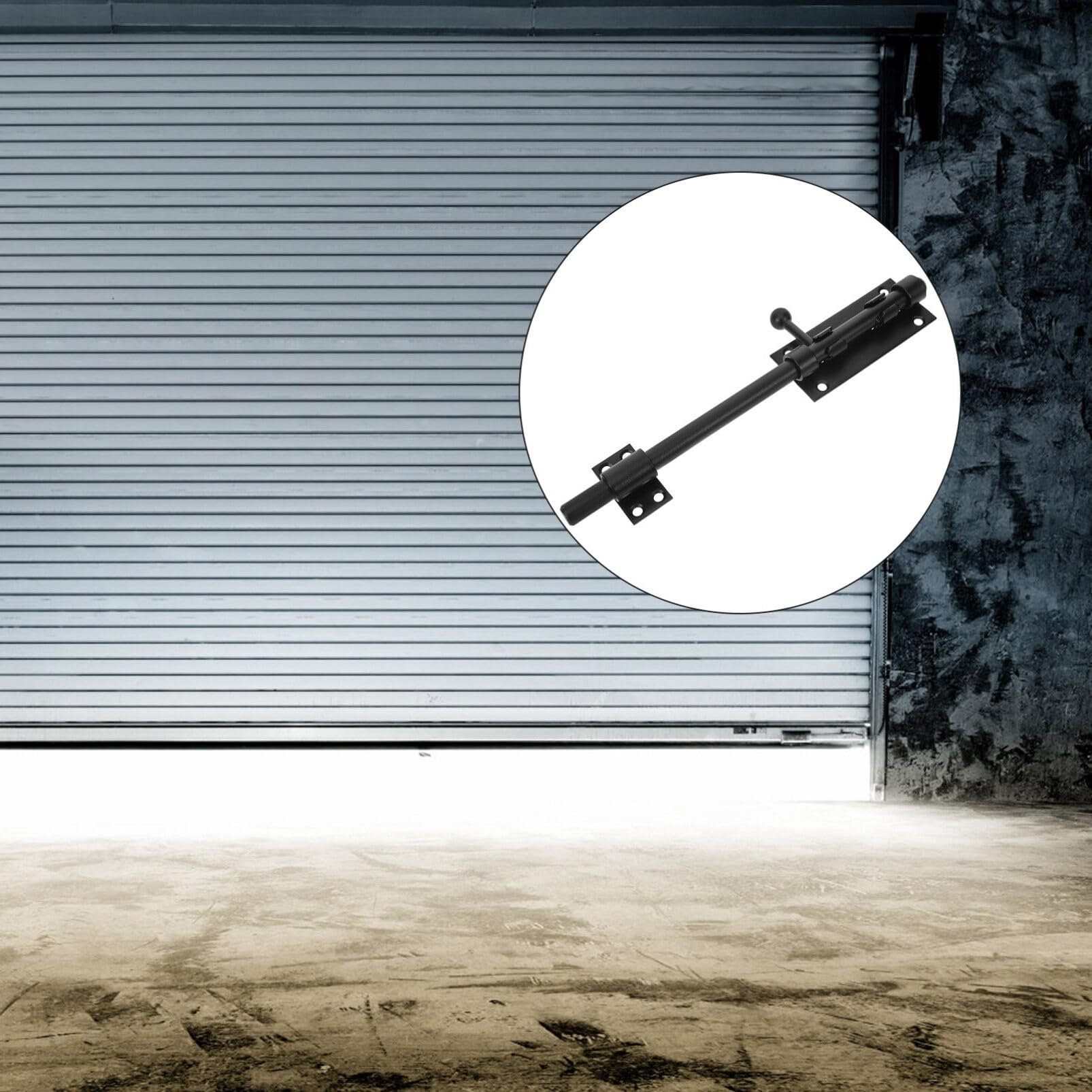 Uonlytech Serrure De Sécurité Inoxydable Pour Porte De Garage Loquet Coulissant Robuste Verrou De Porte Entrée Finition Élégante Installation Facile
