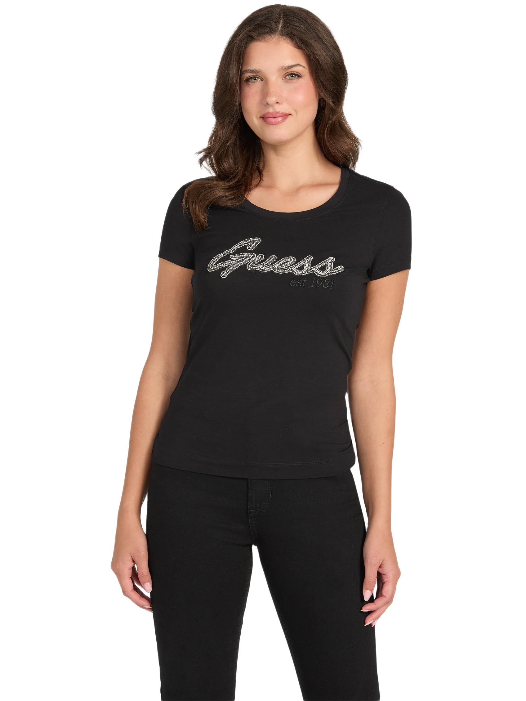 Maglietta Eco Signature Hot Fix, Nero, S-image