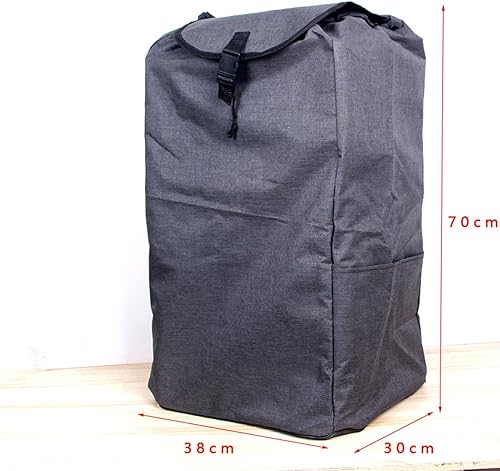Miniatura 2 de Bolsa de compras Oxford impermeable para carrito  Bolsa de almacenamiento multifuncional reutilizable de 80 L, bolsa de repuesto de gran capacidad