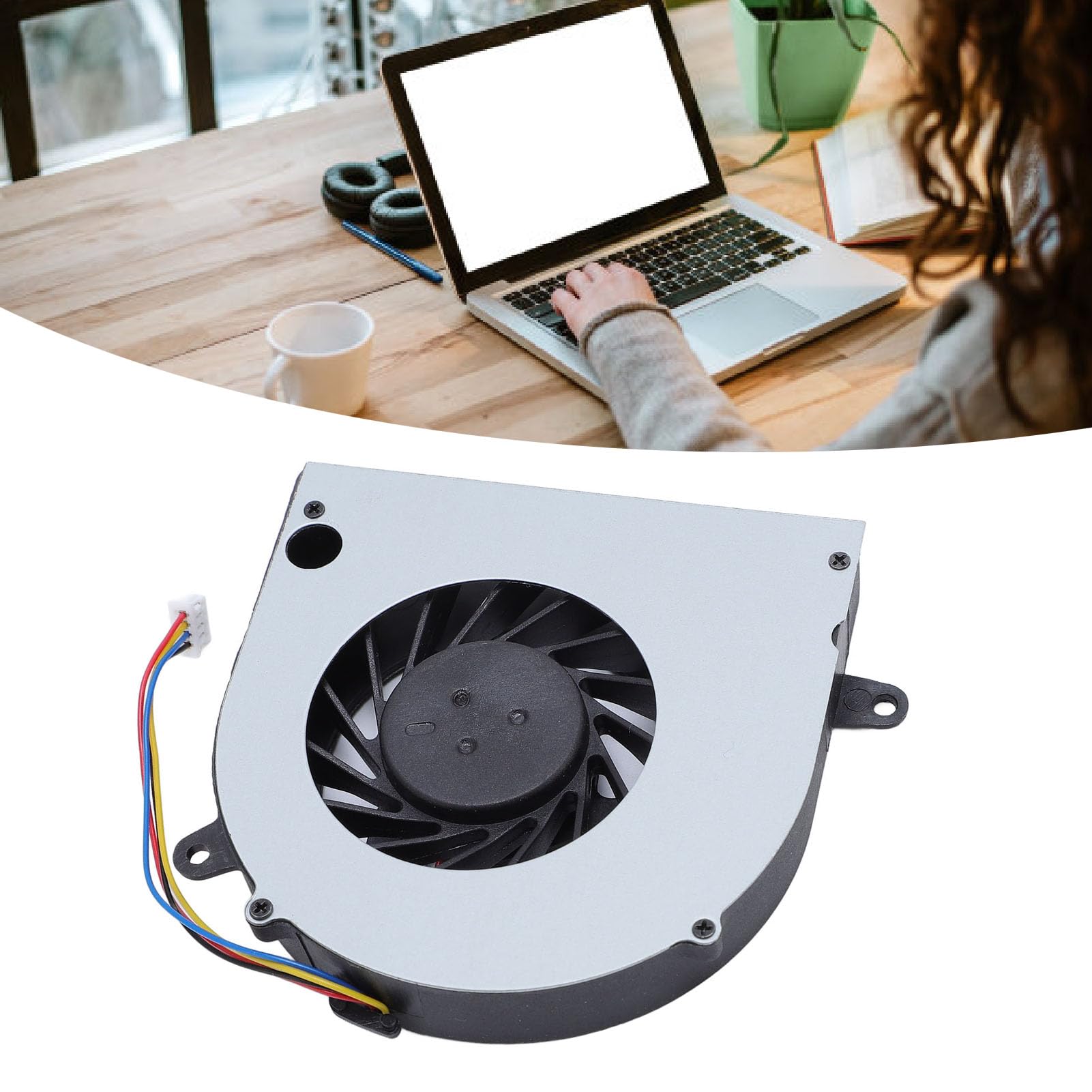 GOWENIC Laptop Cooler CPU per IdeaPad G460, G470, Z460, Z465, Z560, Z565, Ventola di Raffreddamento Sostitutivo con Lega di Alluminio, Facile Progettazione di Installazione