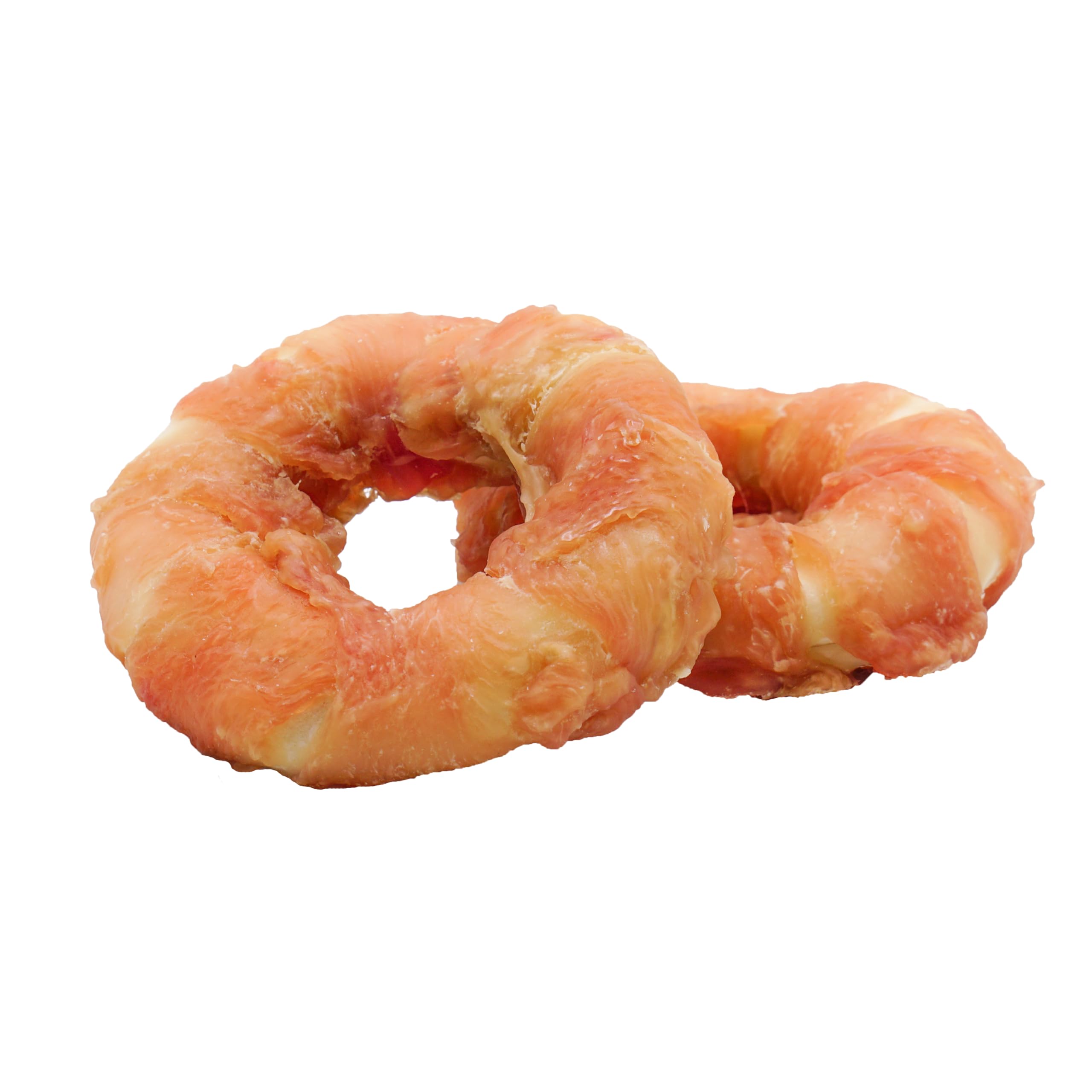 Ciambella di pollo - spuntino da masticare per cani - ciambella per cani - ciambella con pollo - filetto di pollo per cani (ciambella di pollo (20 pezzi)