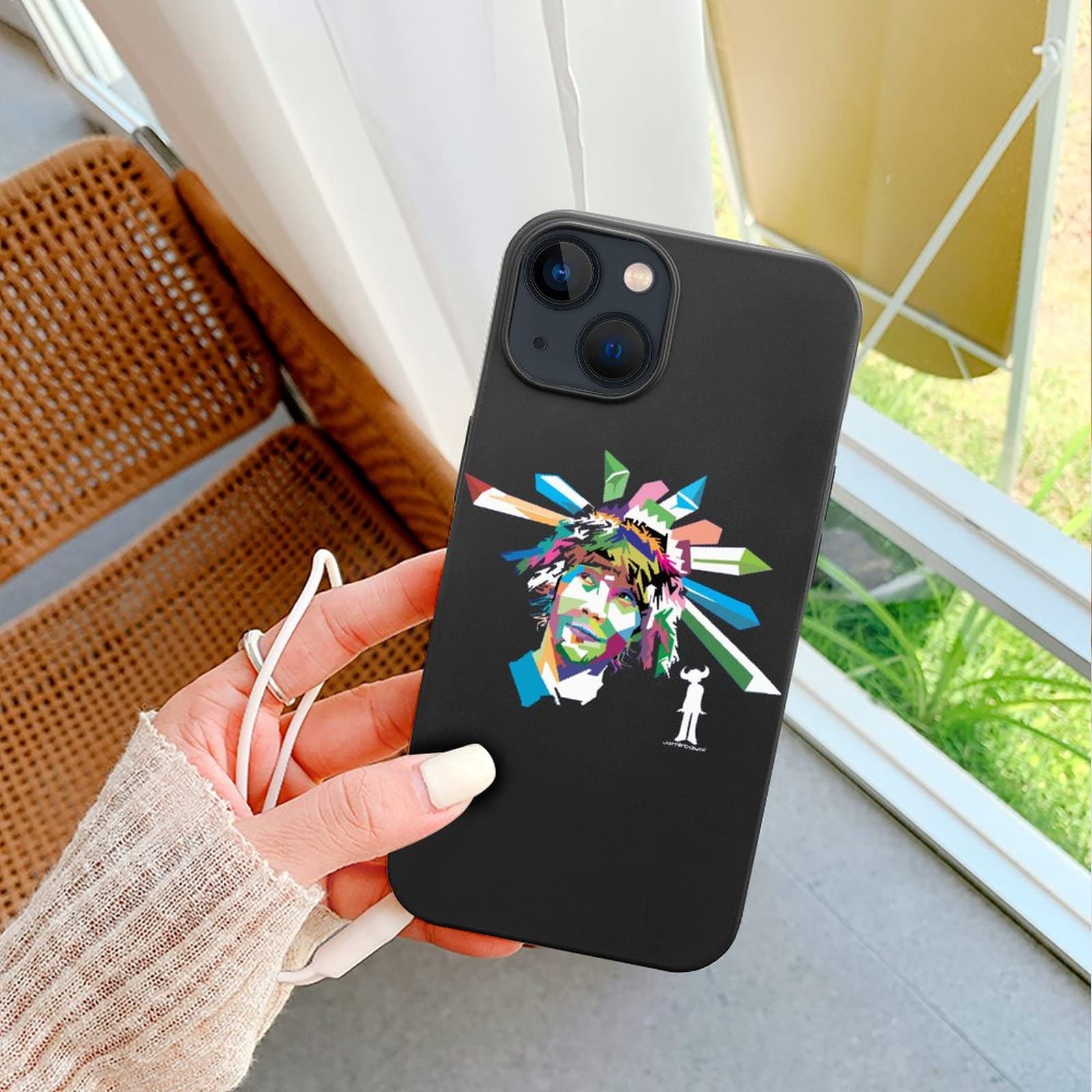 Amazon.co.jp: スマホカバー iphone 13 Jamiroquai ジャミロクワイ 顔