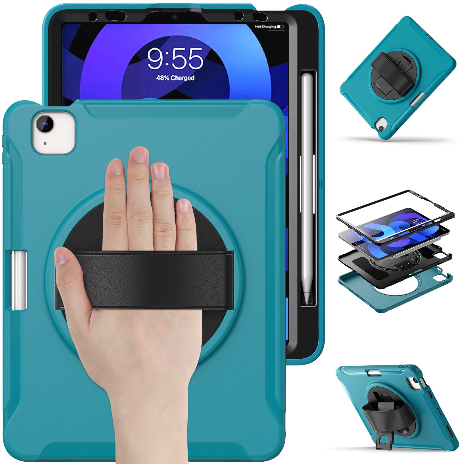 iPad Air 5th/4th Generation Case: iPad Air 5/4 Case 10.9 Inch (2022/2020)