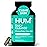 HUM Daily Cleanse Acne Supplements for Women & Men, Gentle Digestive Cleanse for Clear Skin Support, Zinc, Spirulina, Chlorella, Detoxifying Herbs, Organic Algae, Skin Vitamins Supplement, 60 Capsules