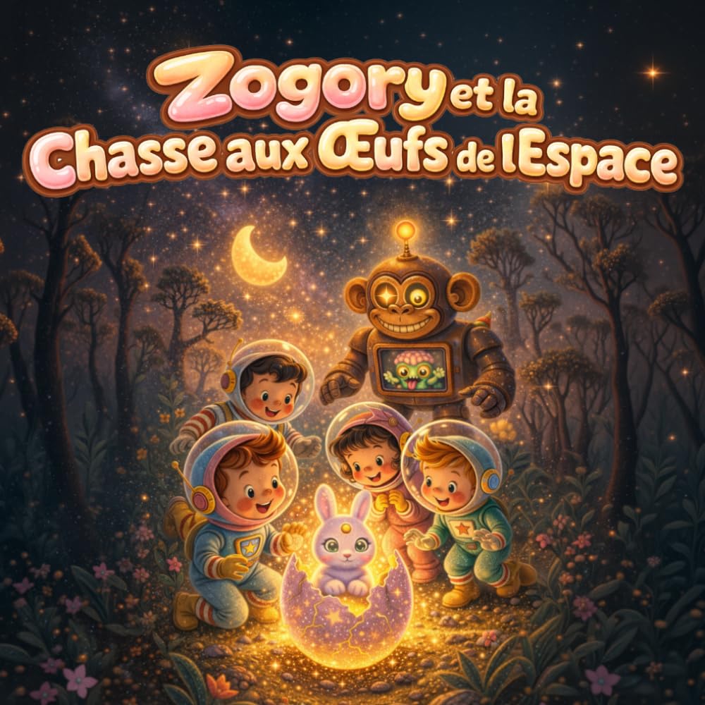 Zogory et la Chasse aux Œufs de l’Espace: Une aventure cosmique scintillante avec un œuf mystérieux (zogory (édition française))
