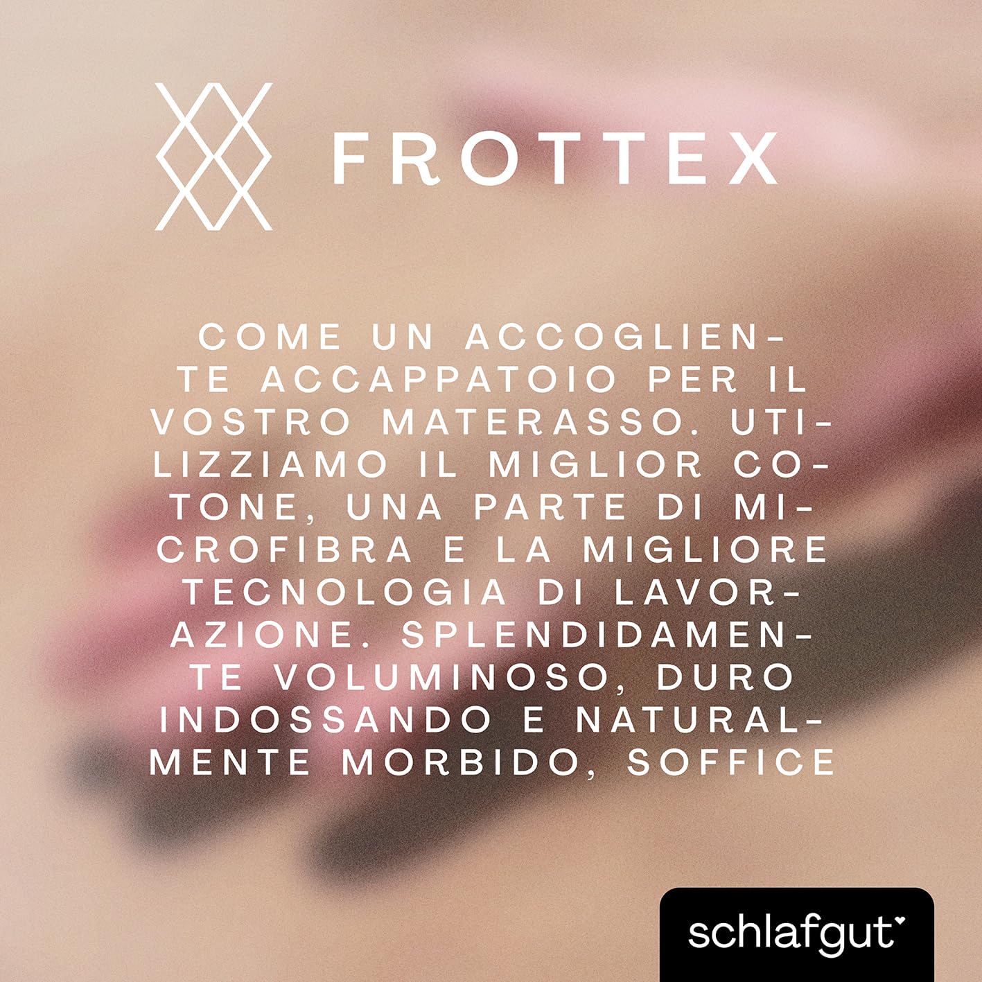 Schlafgut Lenzuolo Con Angoli Frottex 140x200 O 160x200 | Cotone Morbido Traspirante | Adatto Fino A 25 Cm | Bianco