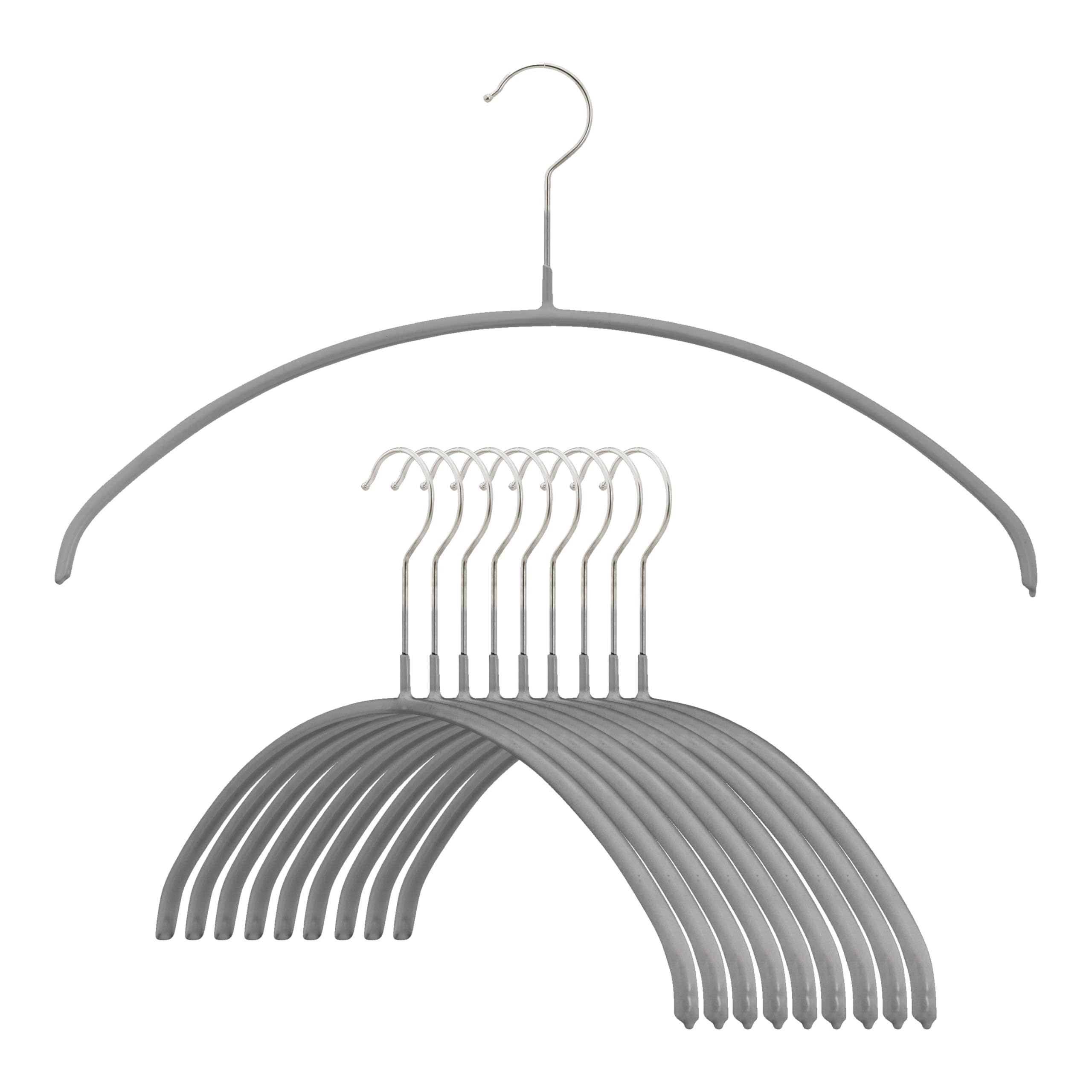 Cintres pour chemises et chemisiers Mawa en acier gain de place pour dressing ordonné