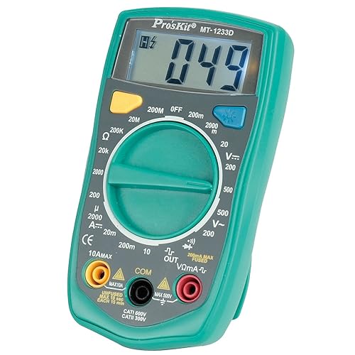 Pro'sKit MT-1233D Mustimeter, Digital, 3-12"