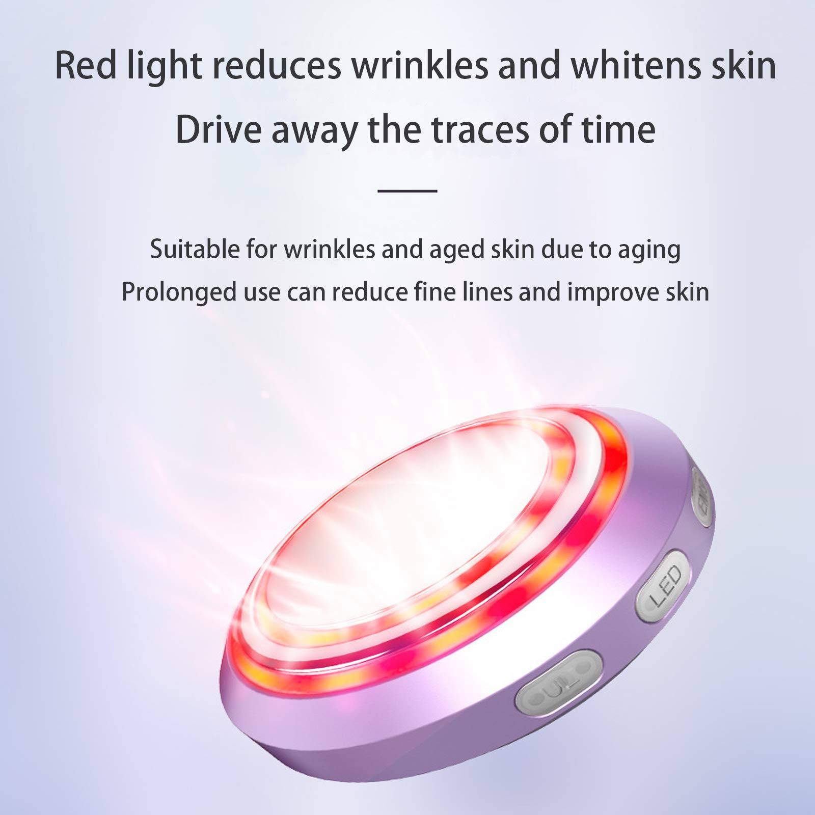 Macchina per la cura del viso EMS Micro Current 3 colori Photon Acne Wrinkle Remove Cellulite Reduction Skin Strighten Fat Burning Slimming Beauty Device Elitzia ETC815