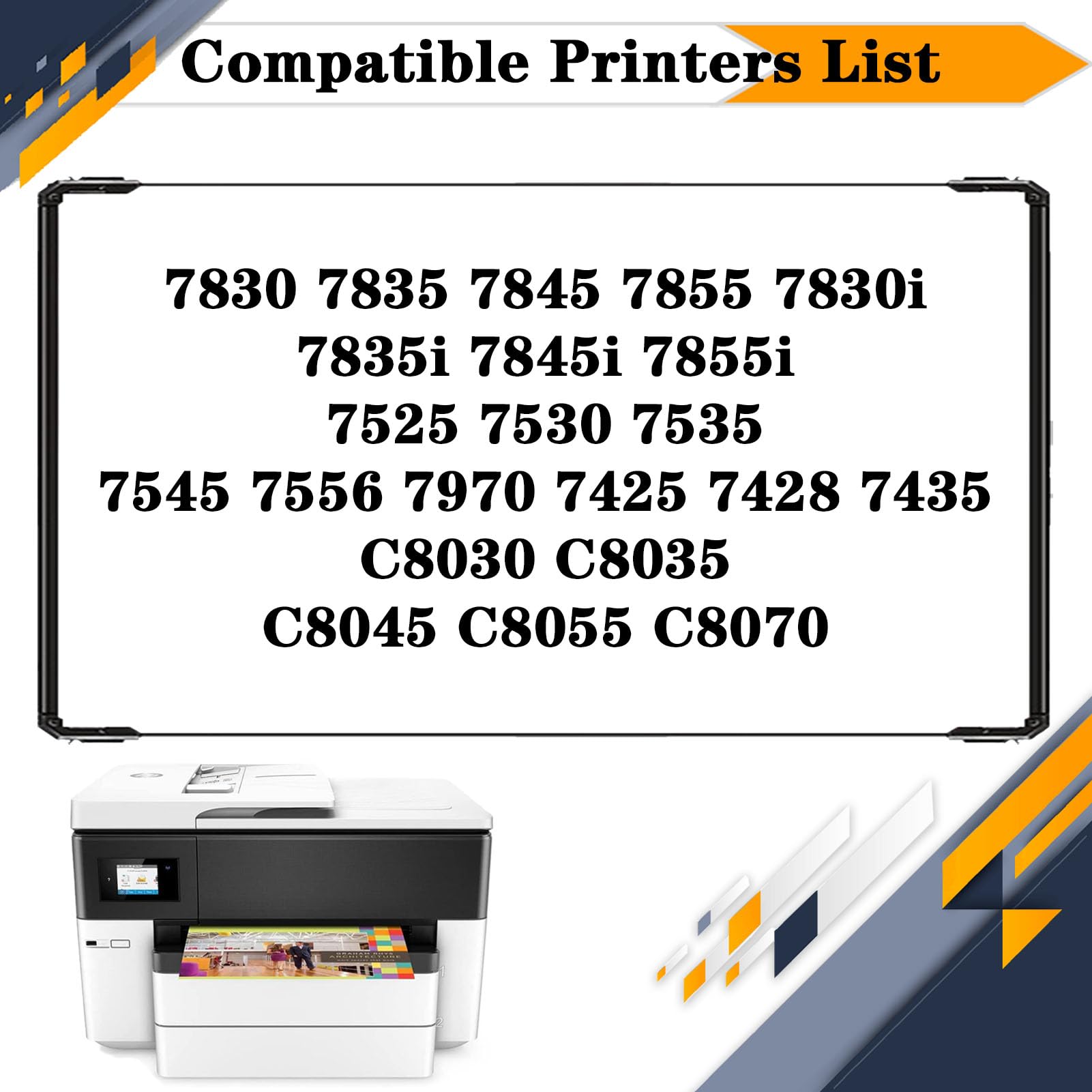 C8030 008R13061 Boîte de Toner à déchets, Compatible pour Xerox 7830 7835 7845 7855 7830I 7835I 7845I 7855I 7525 7530 7535 7545 7970 7425 7428 7435 1 pcs