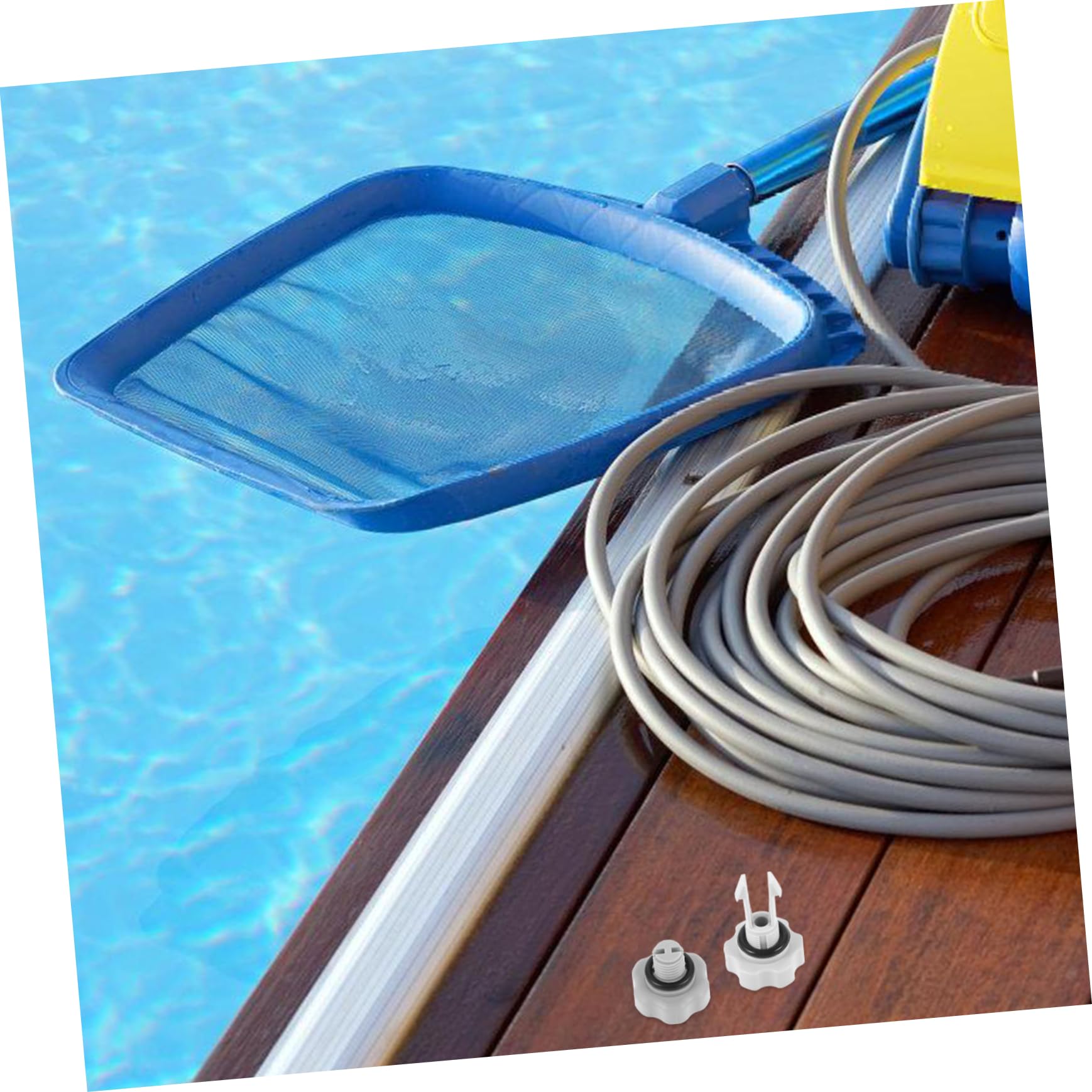 Didiseaon 5 Juegos Piscina Repuesto de Junta de Cubierta de Compatible con Partes de Depuradora de Piscina Instalación y Duradera
